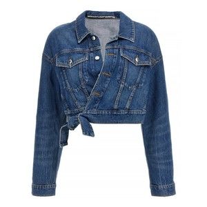 Denim X Alexander Wang Wrapped Trucker Jacket - NWT